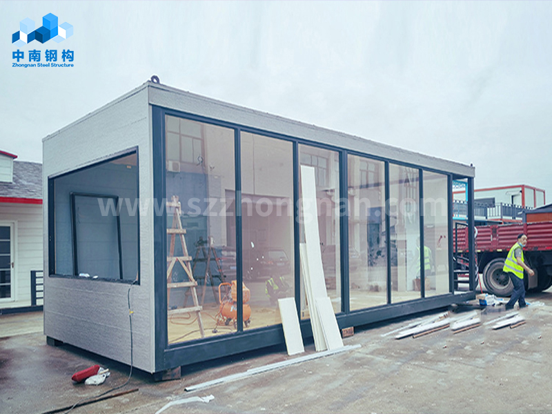 集裝箱展廳建設(shè)