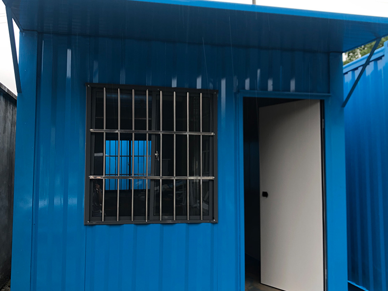 浙江紹興疫情隔離區(qū)集裝箱活動房成為主要建筑之一