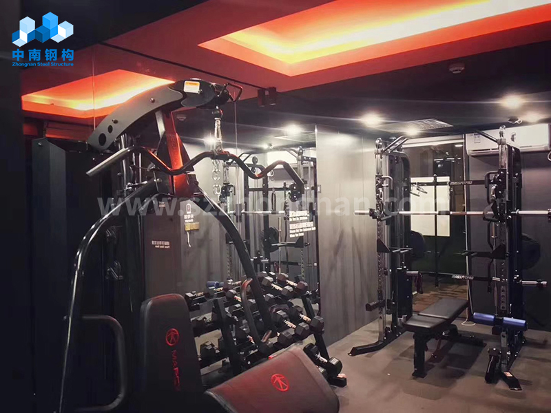 商業(yè)建筑集裝箱健身房步入潮流行列